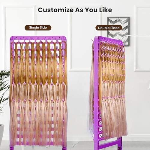 Braiding Hair Rack 280 Pegs, Height Adjustable - Image 3