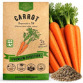 Imperator 58 Carrot Seeds Pack 2G - Over 1800 of Non-GMO Heirloom Carrot Seeds for Planting Vegetables in Individual Seed Packet, Vegetable Seeds for Planting Indoor & Outdoor Garden by OrganoRepublic