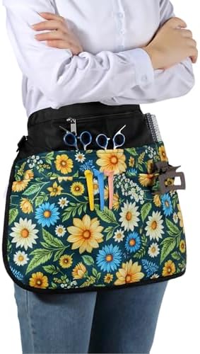 Waterproof and Bleach-proof Hair Stylist Apron with 7 Pockets for Men Women - Image 2