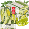 Seed Needs Sweet Banana Pepper Seeds to Plant Vegetables - 20 Packs by SeedNeeds