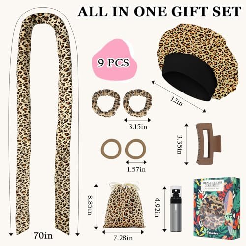 Gwabee Velvet Heatless Curls Overnight Hair Curlers to Sleep In - Image 5