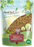 Food to Live Organic Antioxidant Mix of Sprouting Seeds, 8 Ounces - Non-GMO Broccoli, Alfalfa, Clover, Rich Germination Rate, Non-Irradiated, Kosher, Vegan Superfood, Bulk, Rich in Sulforaphane by FoodtoLive