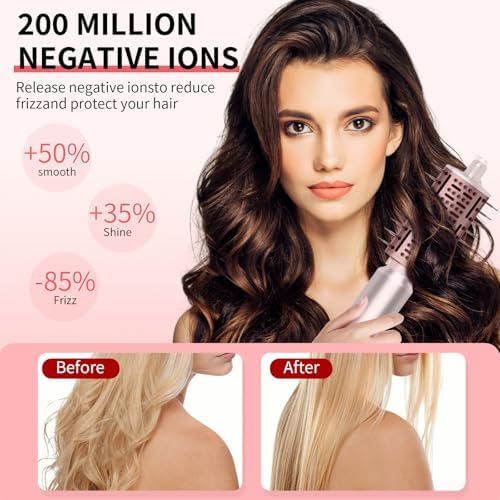 9-in-1 Professional Hair Styler, Wrap Air Curler & Dryer Brush - Image 4