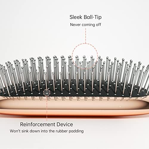 Melbang Hair Brush for Thick Curly Thin Long Short Wet or Dry Hair Adds Shine and Makes Hair Smooth Hair Comb Paddle Hair Brush for Men Women Kid - Image 5