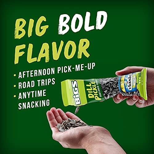 BIGS Sunflower Seeds, Vlasic Dill Pickle Flavor, 2.75 oz. (12-pk) - Image 3