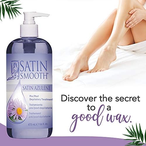 Satin Smooth Azulene Pre/Post Depilatory Treatment, 16 oz - Image 2