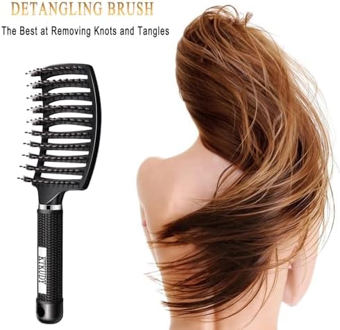 Detangling Brush for Women & Kids, Wet & Dry Hair, All Hair Types - Image 3