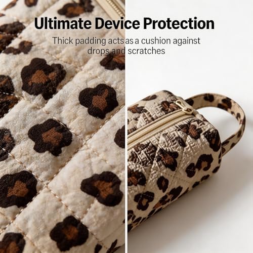 Hair Tools Travel Bag, Hair Tool Bag Organizer, Leopard - Image 4