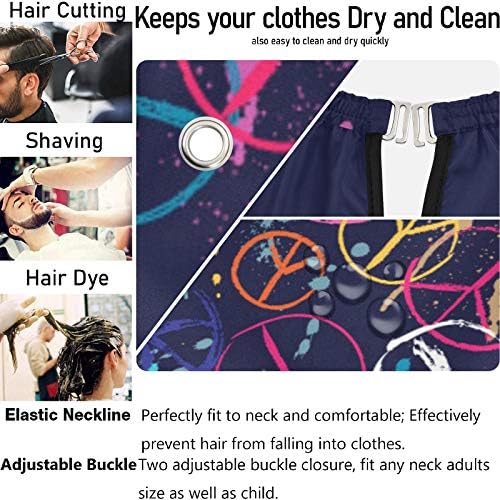 visesunny Professional Barber Cape Polyester Hair Cutting Salon Cape Apron Anti-Static Beard Bib Grooming Apron - Image 5