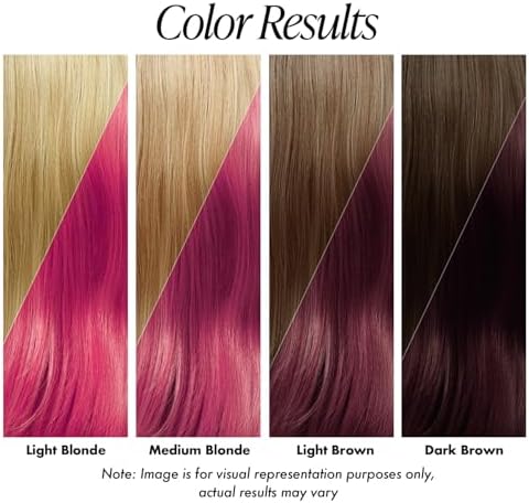 Adore Semi Permanent Hair Color, 142 Pink Blush, 4 Fl Oz - Image 3