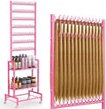 Braiding Hair Rack with Storage 2 Sided Braiding Rack Stand for Hair by NOMISPADVIC