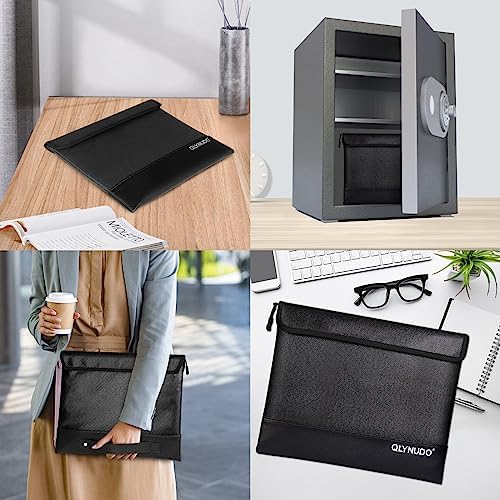 4200°F Fire Proof Bag for Documents, Waterproof Safe Pouch for Cash - Image 2