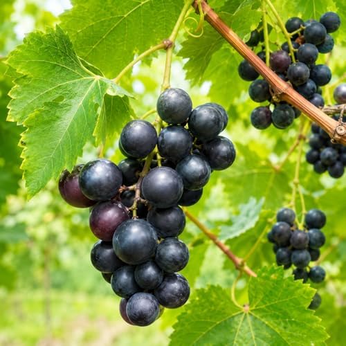 Cowart Muscadine Grape Vine - 28-36" Tall Live Plant - 2 Gallon Pot - Image 4