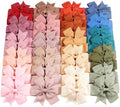 40Pcs 3" Hair Bows for Girls Toddler Pinwheel Bow Alligator Clips for Kids by C%C3%89LLOT