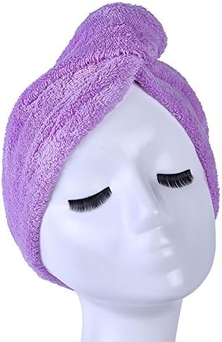 YYXR Microfiber Hair Drying Towel Ultra Absorbent Twist Hair Turban Drying Cap Hair Wrap - Image 2