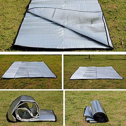 Foam Sleeping Mat, Aluminum Insulated Camping Pad for Tent Floor - Image 2