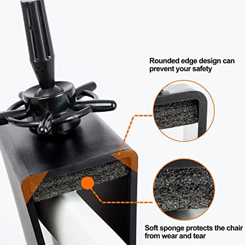 Mannequin Head Clamp Stand for Chairs, Adjustable Wig Head Stand Holder for Cosmetology Hairdressing Seat Back Clamp (Small) - Image 4