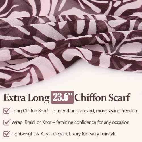 Ababalaya Satin Lined Head Wrap Chemo Headwear for Women - Image 6