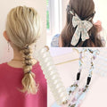 2Pcs+1 Retractable Pocket Headband, Vintage floral Hairband for a variety of hair accessories + Portable Adjustable Hair Hoop with Plastic Storage Bag for Washing Makeup Travel Outdoor-Green by Enjoythelife