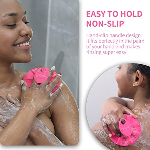 Silicone Body Scrubber, BEAUTAIL Gentle Exfoliating Shower Brush for Body - Image 4