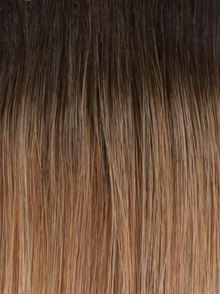 Raquel Welch Longing For London Luxurious Mid-Length Bob Cut Wig, Black Label Human Hair Collection by Hairuwear, Average Cap, RH25/27SS Shaded Butterscotch - Image 2