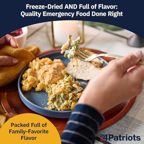 4Patriots 3-Month Survival Food Kit: Emergency Food Supply Designed to Last 25 Years, 688 Servings - Image 4