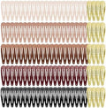 120 Pack 2 Inch Barrettes Women Metal Snap Hair Clips Accessories by Colorfullifefromnowon