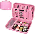 Boobowl Hard Travel Case for Hair Clippers, Barber Tool Organizer, Pink by BOOBOWL