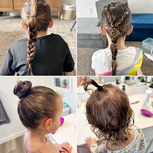 200 Pack Hair Ties BEoffer Kids Baby Toddlers Girls Elastics Hair Band - Image 4