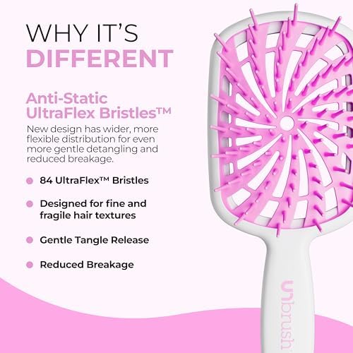 FHI Heat UNbrush Plus Ultra-Light Detangling Brush for Fine & Fragile Hair - Image 3