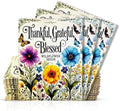 25 Wildflower Seed Packets - Thank You Gifts for Guests - Engagement Party Decorations - Wild Flower Seeds Throw and Grow Perennial Annual Mix to Attract Pollinators Bees Birds & Butterflies Non-GMO by GFF+Grass+Flip+Flops