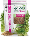 Nature Jim's Sprouts Salad Mix – Broccoli, Alfalfa, Clover, Radish, 1lb by NatureJimsSprouts