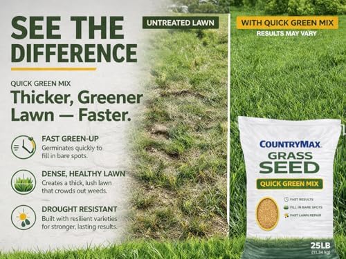50 LB Quick Green Grass Seed - Image 2