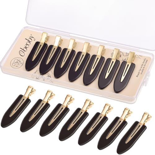obeoby 14 Pcs No Crease Hair Clips For Women Girls Makeup Styling, 2.36 In - Image 2