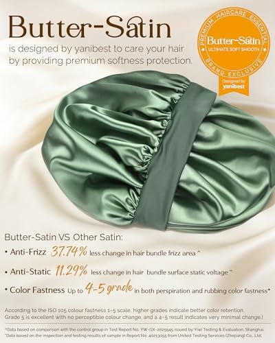 YANIBEST Hair Bonnet for Sleeping Women, Smooth Comfortable for Hair Care - Image 3