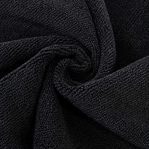 POLYTE 340 GSM Quick Dry Microfiber Hair Salon Towel, 16x29 in, 12 Pack - Image 4