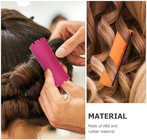 DOITOOL Heated Hair Curlers and Rollers - 100pcs Curly Styling Tools for No Heat Curls, Reusable Hair Perm Supplies - Image 5