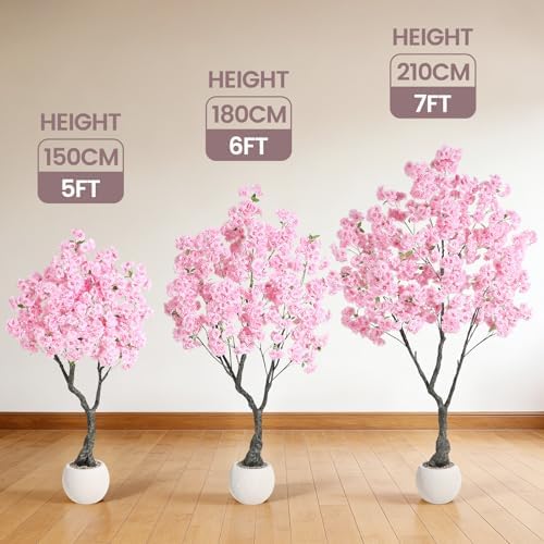 5FT Tall Artificial Cherry Blossom Tree - Image 3