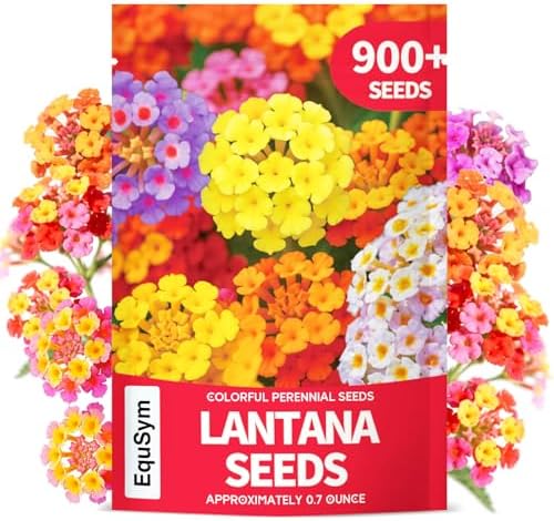 900+ Lantana Flower Seeds, Mixed Colors by Unknown