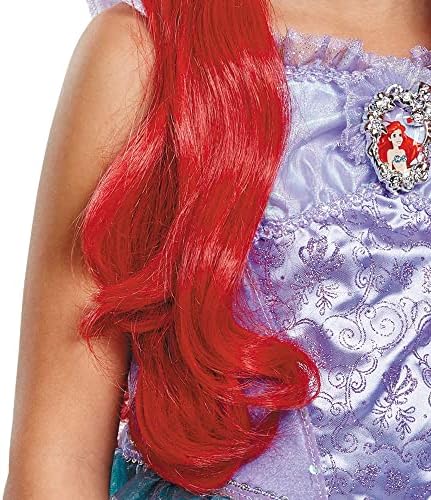 Disguise Disney Princess Ariel Wig, Official Disney Princess Accessory for Girls - Image 3