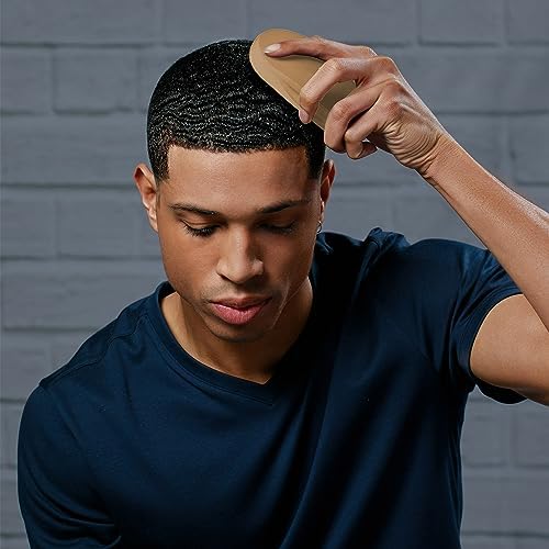 Diane Reinforced Boar Bristle Military Wave Brush for Men and Barbers – Hard Bristles for Thick to Coarse Hair – Use for Detangling, Smoothing, Wave Styles, Restore Shine and Texture - Image 3