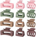 SMKSL 12 Pcs Hair Claw Clips for Women & Girls 3 Styles Hair Accessories by SMKSLHAIRCLAWCLIP