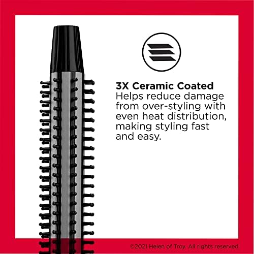 REVLON Perfect Heat Triple Ceramic Curling Brush, 3/4" Barrel - Image 2