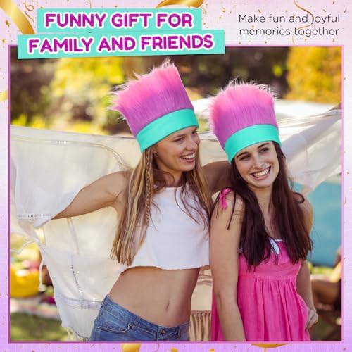 Crazy Wig Hairy Headband Hat - Image 5