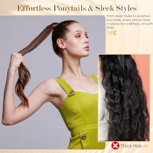 4PCS Boar Bristle Hair Brush Comb Set for Women Men Kid, Soft Natural Slick Back Hair Brush for Thin & Fine Hair, Travel Bag & Spa Headband Included - Image 6
