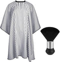 FEBSNOW Barber Cape Professional Hair Cutting Cape with Neck Duster Brush by HOMECRAFTBEAUTYBABY