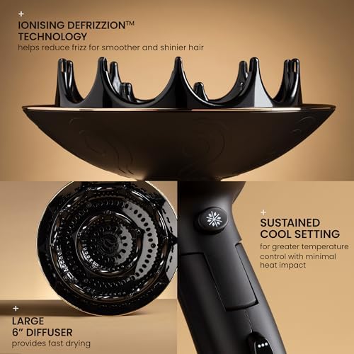 Curlsmith Defrizzion Travel Hair Dryer for Curly Hair - Image 3