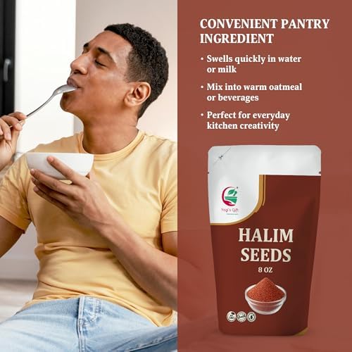 Halim Seeds 8 oz – Garden Cress Seed for Eating – Aliv Seeds – Premium Garden Cress for Eating, Drinks & Daily Use – By Yogi’s Gift® - Image 6