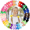 Oaoleer 40Pcs 3" Grosgrain Ribbon Alligator Clips, Barrettes & Hair Accessories for Baby Girls, Infants, Toddlers, Kids, Teens, Children (3 Inch, 40 Colors) by Oaoleer