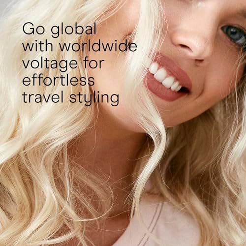 Conair Double Ceramic 1 ½-Inch Curling Iron with Claw Clip, 1 ½-Inch Barrel Creates Soft Waves, Hair Waver for Use on Medium & Long Hair, White/Rose Gold - Image 6